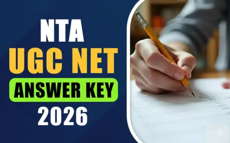 NTA UGC NET December Answer Key 2026 Out – Check Your Score Before Result